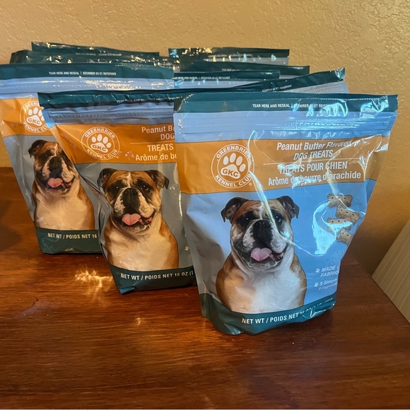 Greenbrier Kennel Club Peanut Butter Flavor Dog Biscuits. - Picture 4 of 4